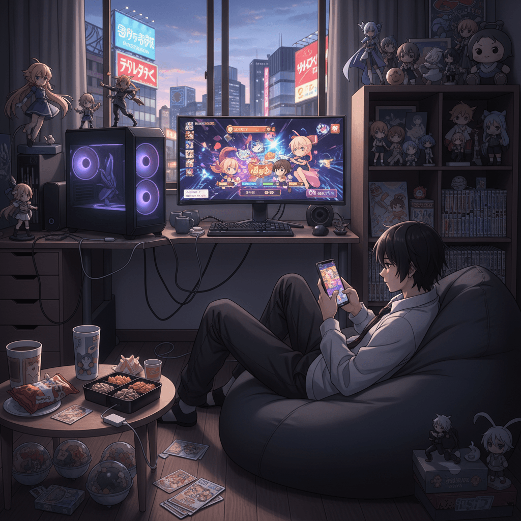 日本のアニメファンが日常のエンタメにモバイルソーシャルゲームを選ぶ深層理由
