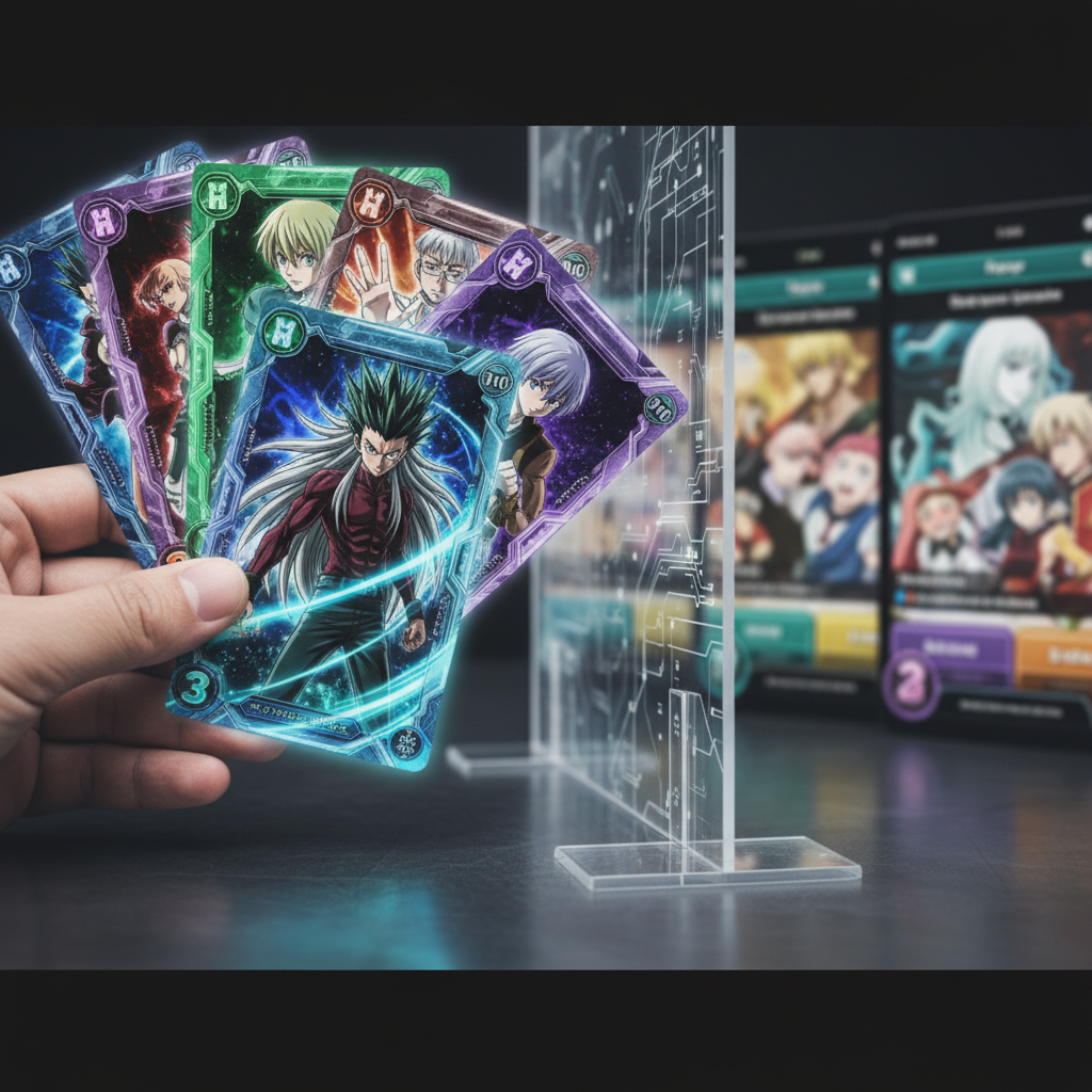 ハンターハンターバトルコレクション：他アニメ系モバイルカードゲームとの深層的差別化を徹底解説